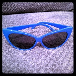 Blue sunglasses